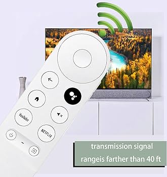 Amazon | Google Chromecast 4k HD Snow TV用交換用音声リモコン